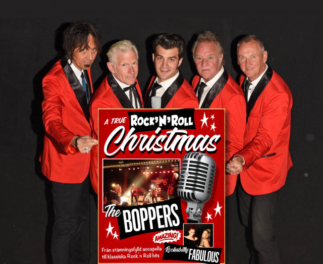 A true Rock´n Roll Christmas med The Boppers på Scalateatern.
